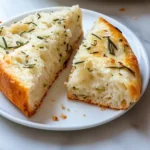 Rustic Garlic Rosemary Skillet Bread