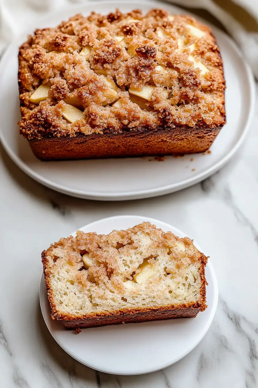 Apple Streusel Bread