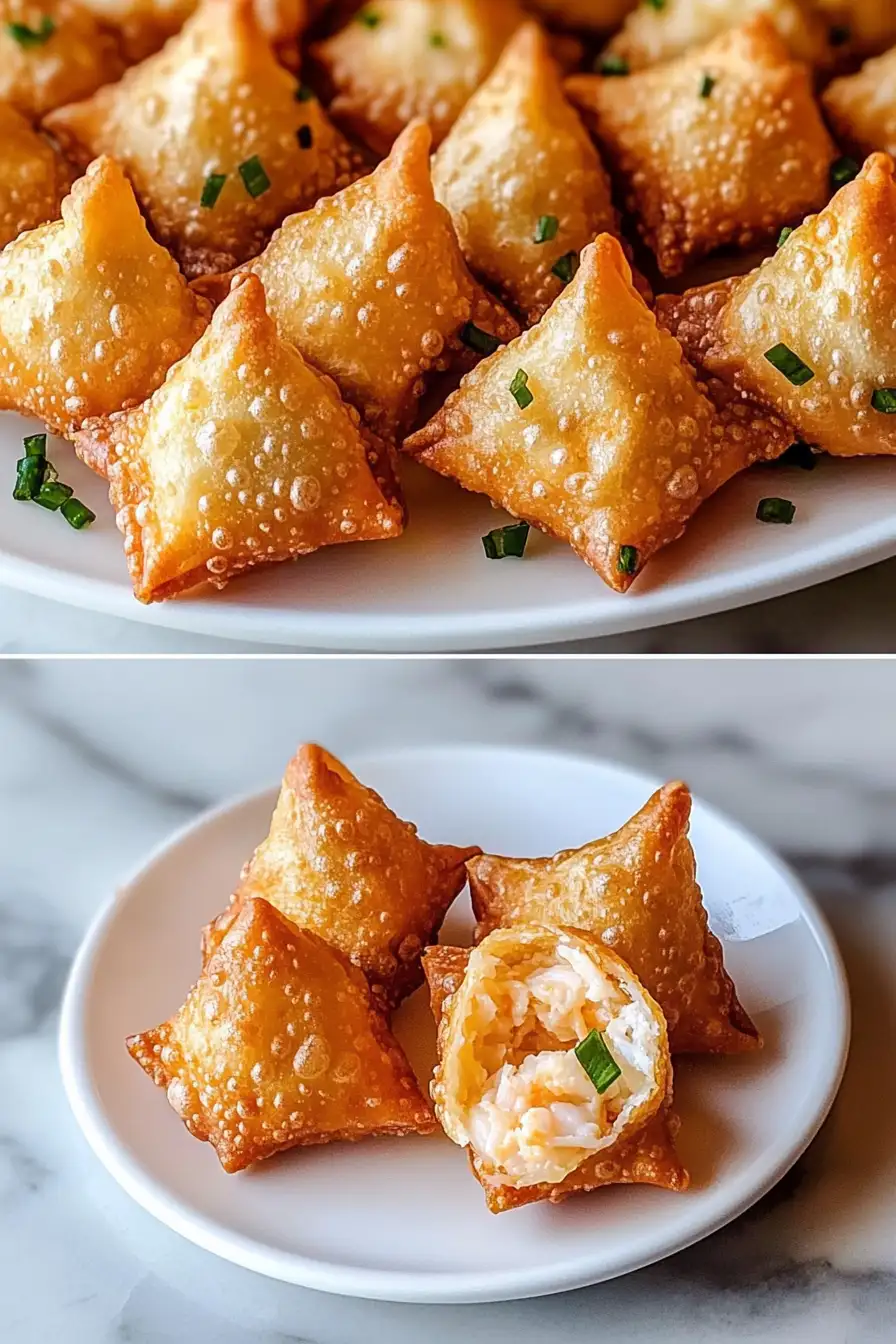 Shrimp & Crab Alfredo Lasagna Roll-Ups