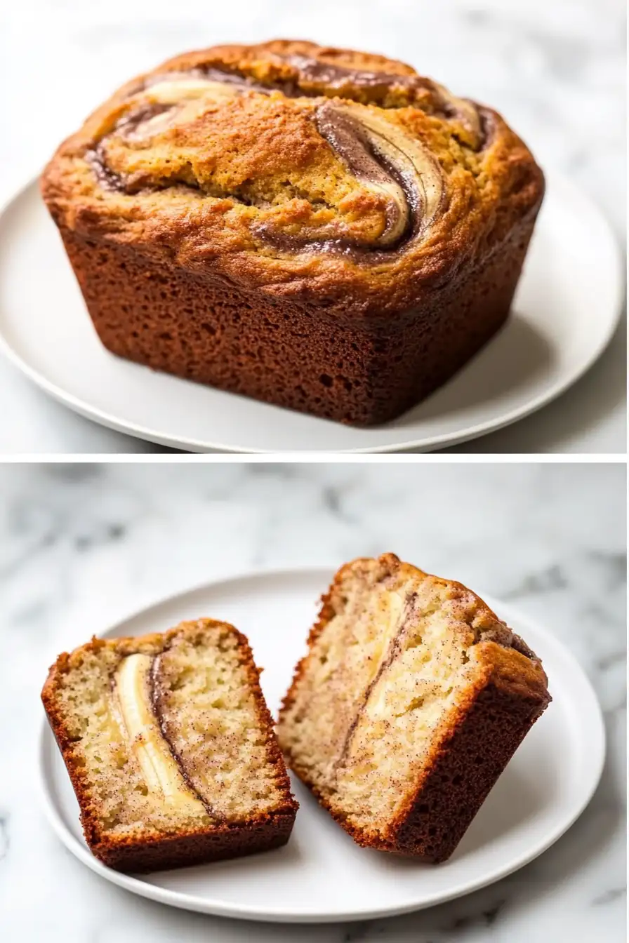 Cinnamon Swirl Banana Bread