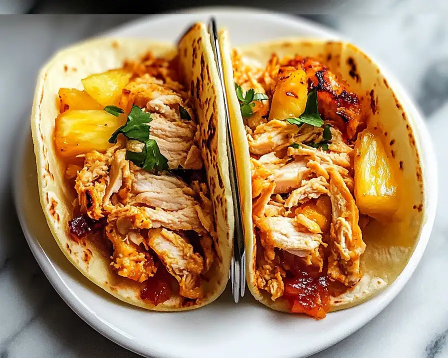 Pineapple Chicken Tacos