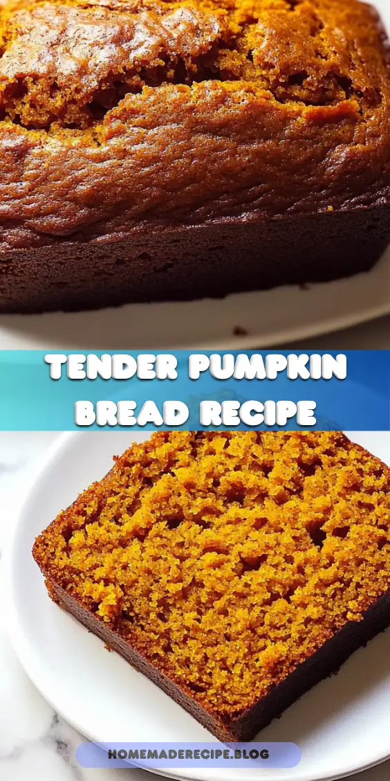 Tender Pumpkin Bread
