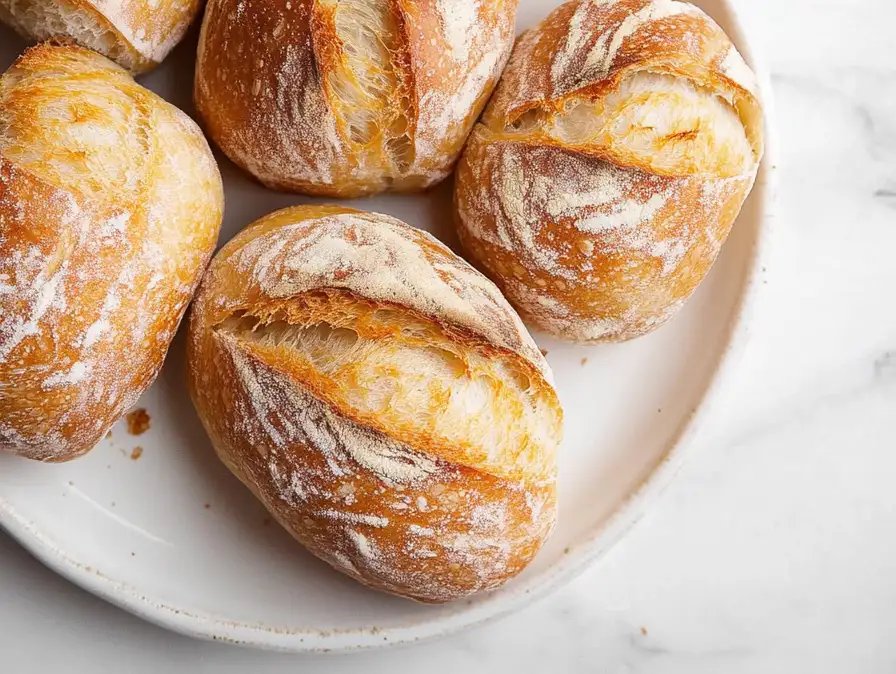 Crusty Mini Baguettes