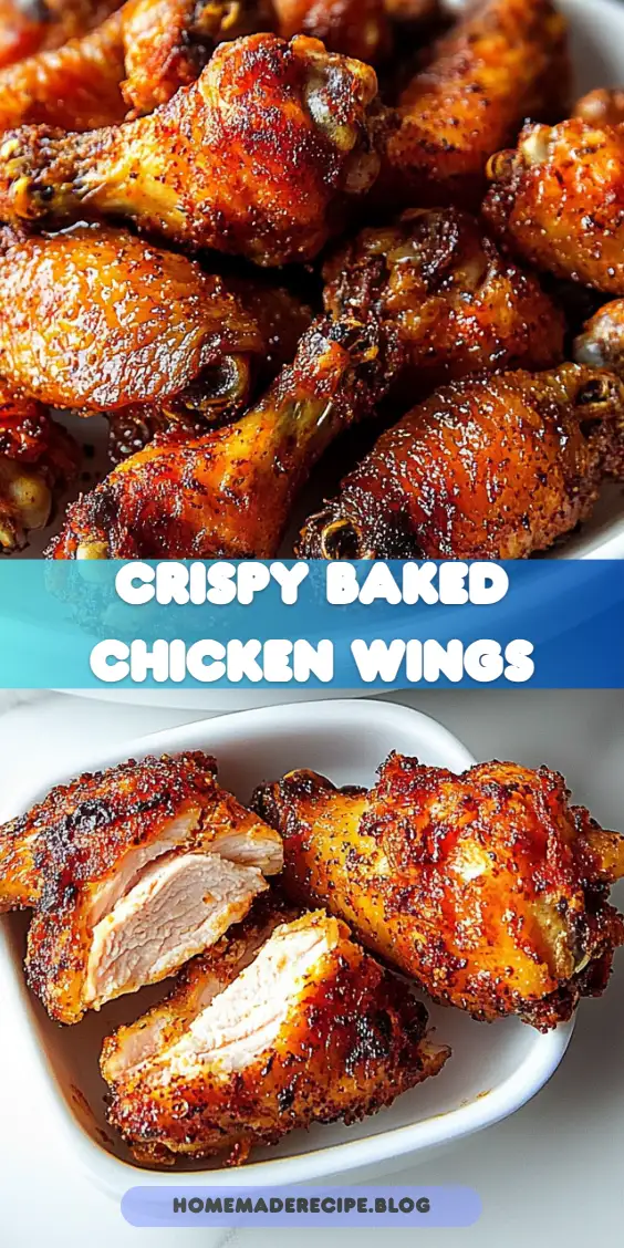 Crispy Baked Chicken Wings