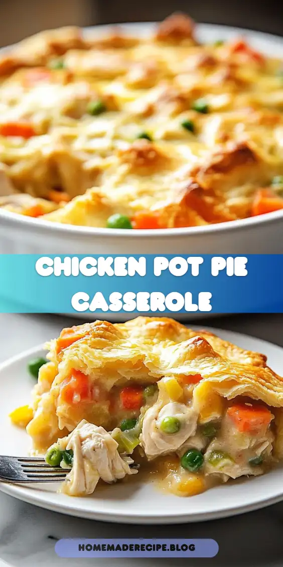 Chicken Pot Pie Casserole