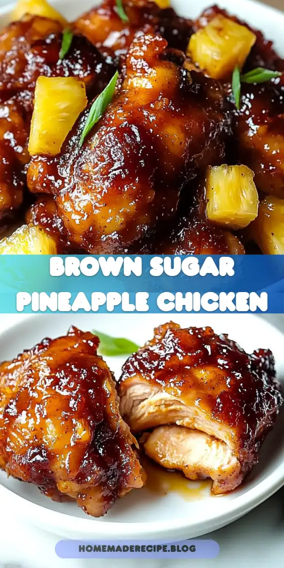 Brown Sugar Pineapple Chicken