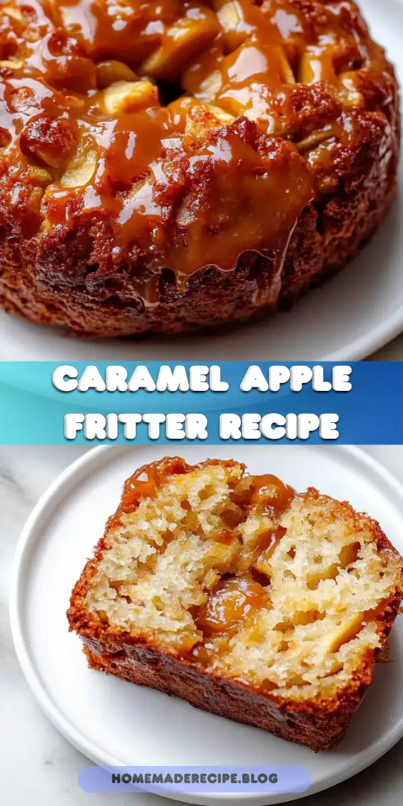 Caramel Apple Fritter Bread