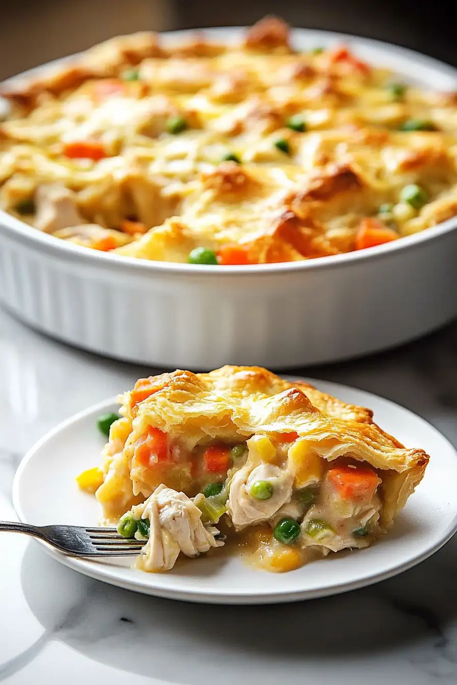 Chicken Pot Pie Casserole