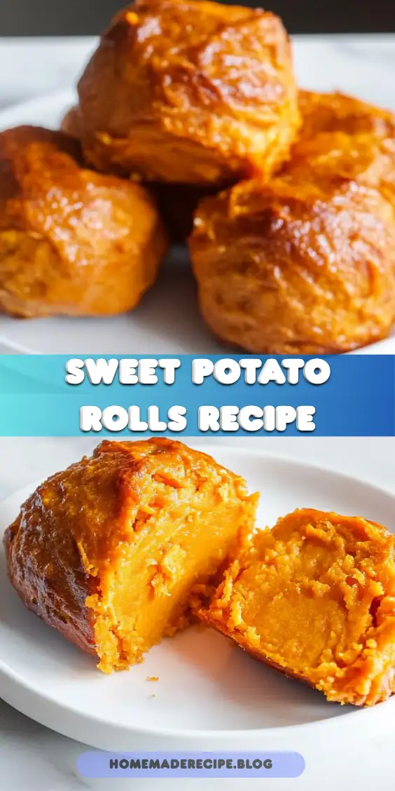 2 Ingredient Sweet Potato Rolls