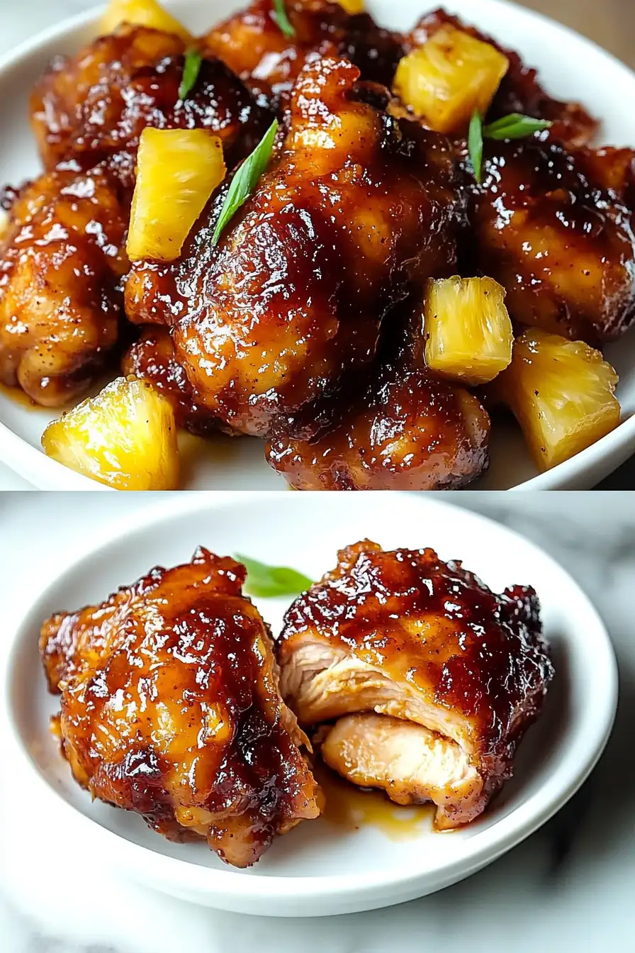Brown Sugar Pineapple Chicken
