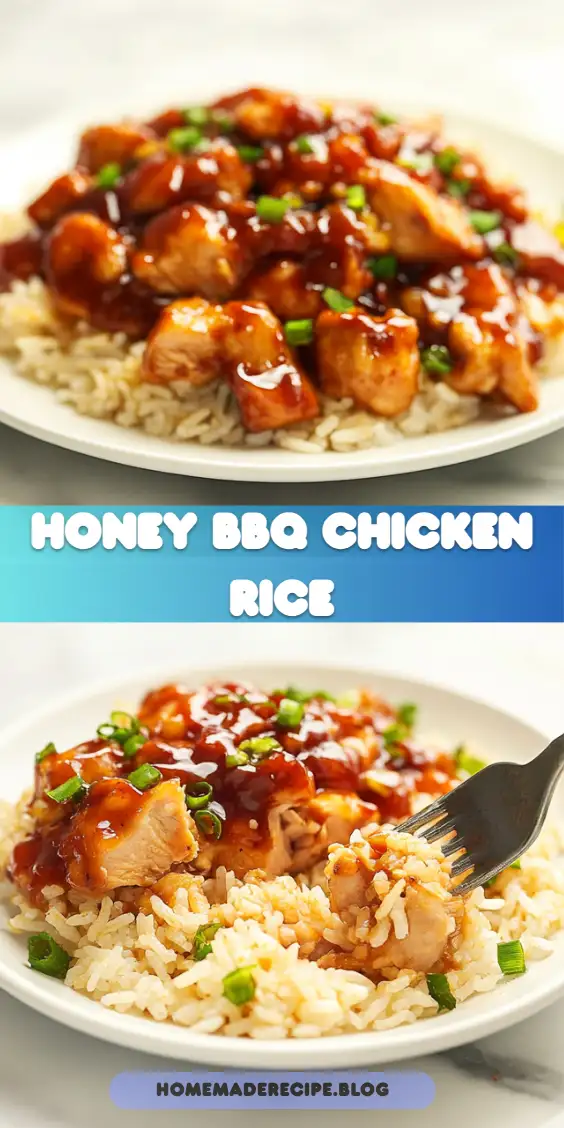 Honey Bbq Chicken Rice