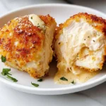 Chicken Pillows with Creamy Parmesan Sauce