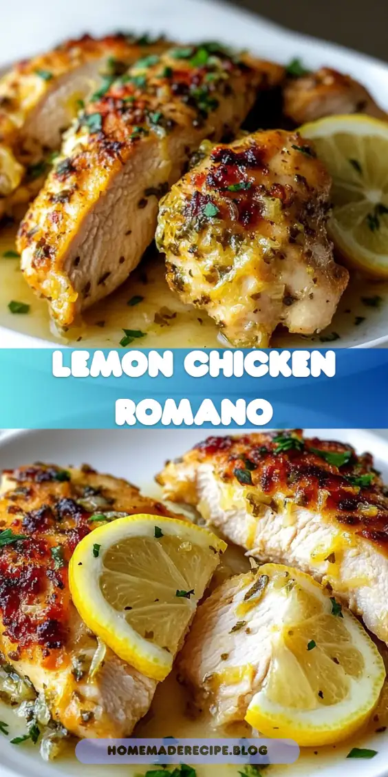 Lemon Chicken Romano
