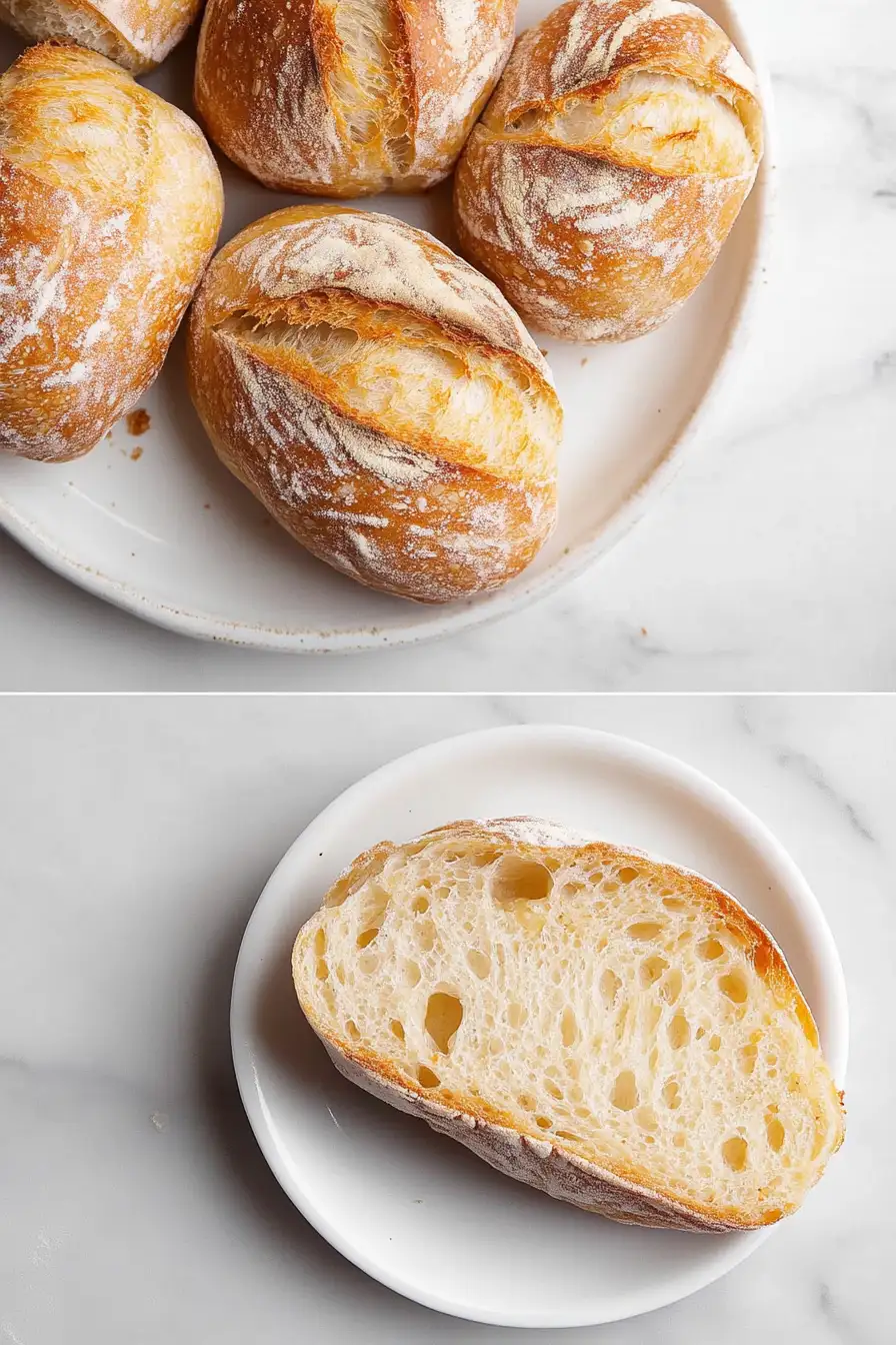 Crusty Mini Baguettes