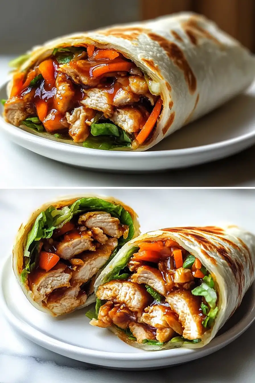 Teriyaki Chicken Wrap
