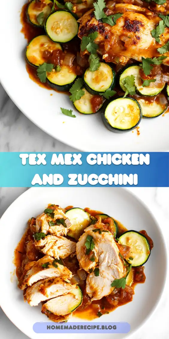 Tex Mex Chicken and Zucchini