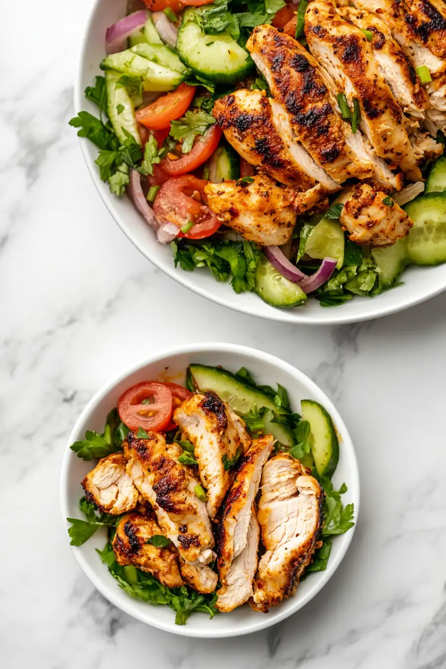 Chicken Gyro Bowls