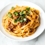 One Pot Beef Taco Pasta
