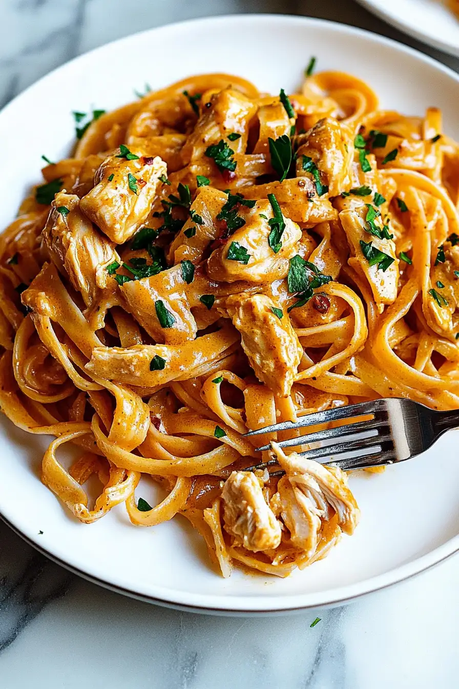 Cowboy Butter Chicken Linguine