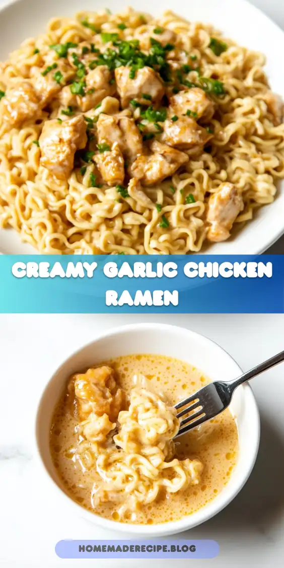 Creamy Garlic Chicken Ramen: An Incredible Ultimate Recipe
