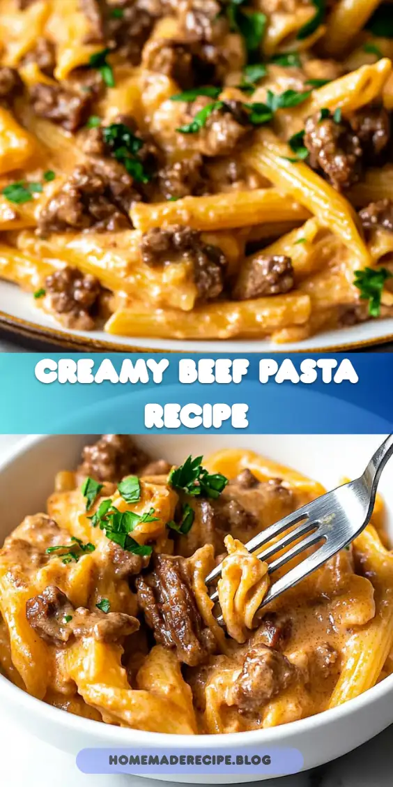 Creamy Beef Pasta
