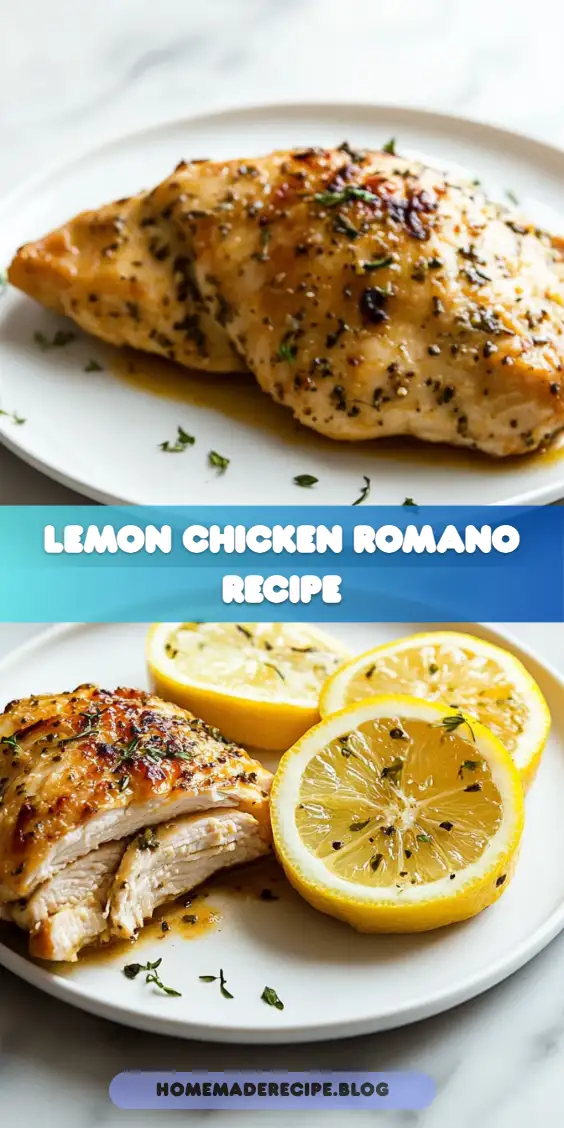 Lemon Chicken Romano: Crispy Delight for Cozy Dinners