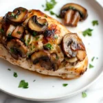 Mushroom Stuffed Chicken Breast - Quick and Easy