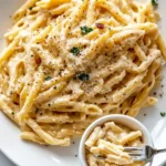 One Pot Creamy Garlic Pasta (Just 20 Minutes!)