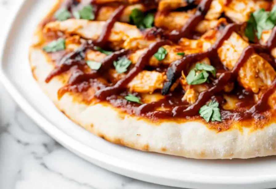 Easy BBQ Chicken Flatbread Recipe