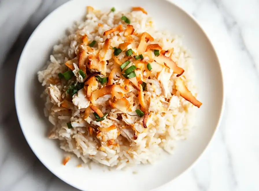 Coconut Chicken Rice Bowl: Creamy Comfort in Every Bite