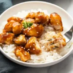 Honey Garlic Chicken Rice Bowls