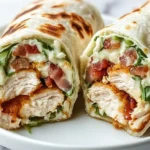 Crispy Chicken Bacon Ranch Wraps