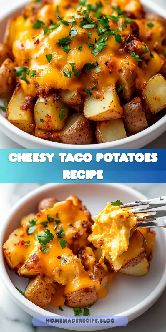 Cheesy Taco Potatoes
