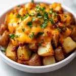Cheesy Taco Potatoes