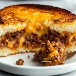 Ultimate Cheesy Ground Beef Melt
