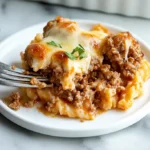 Dump and Bake Meatball Casserole