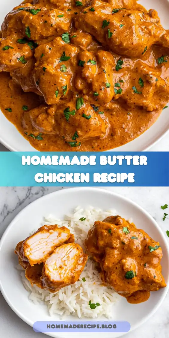 Quick & Easy Homemade Butter Chicken Recipe
