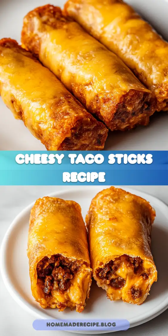Cheesy Taco Sticks