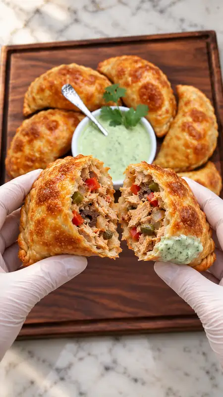 EMPANADAS DE ATÚN AL HORNO 🥟