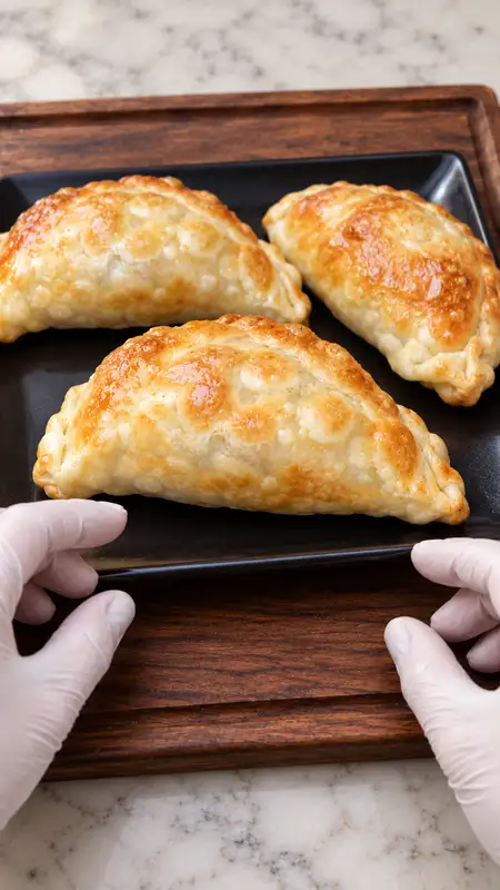 EMPANADAS DE POLLO AL HORNO 🥟